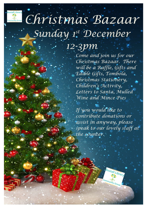 Christmas Bazaar Poster 2024